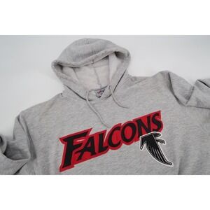 Vintage Atlanta Falcons Hoodie Mens Medium NFL Football 90s Pullover Majestic